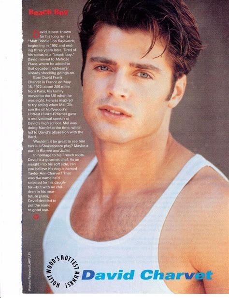 david charvet height|baywatch matt.